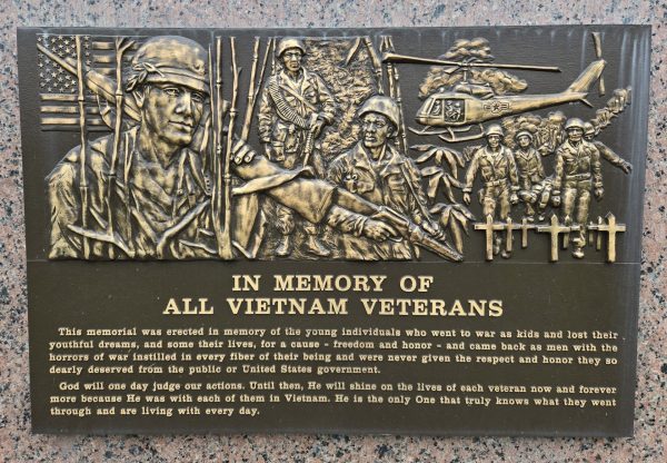 WESTMORELAND COUNTY MEMORIAL PARK VETERANS MEMORIAL PLAQUE B