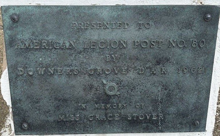 AMERICAN LEGION POST NO. 80 MEMORIAL PLAQUE