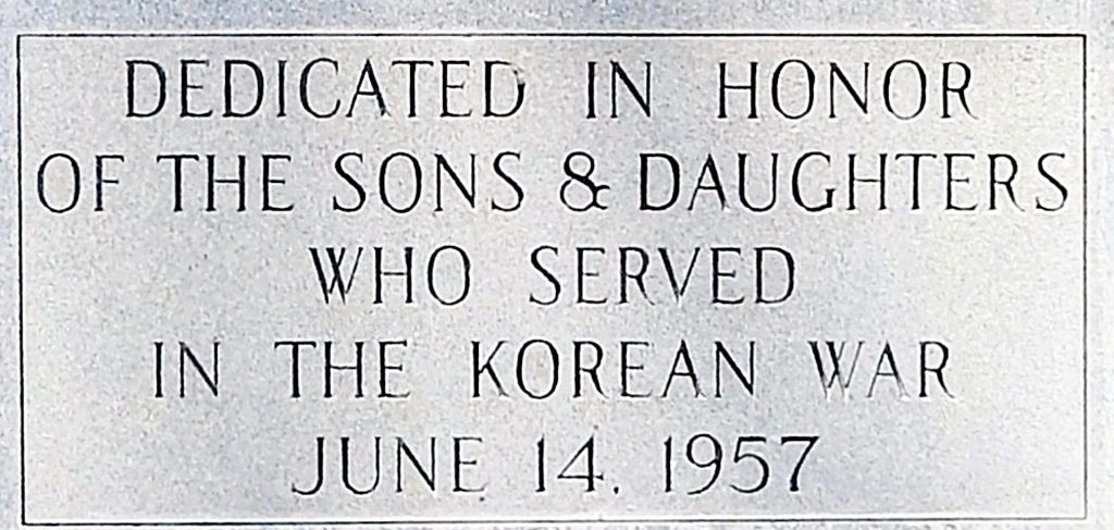 BANNOCK COUNTY WAR VETERANS MEMORIAL STONE C