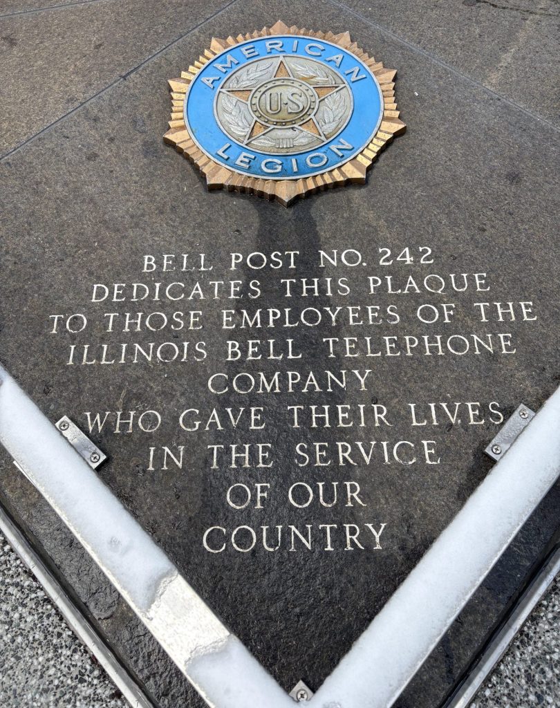 BELL POST NO. 242 SUPREME SACRIFICE MEMORIAL PLAQUE