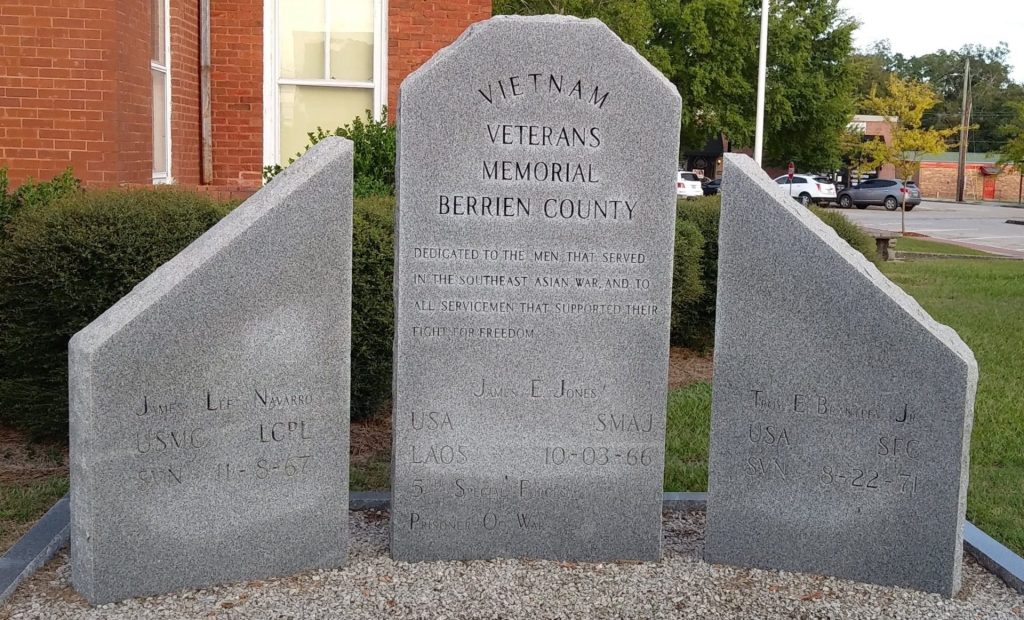 BERRIEN COUNTY VIETNAM VETERANS MEMORIAL