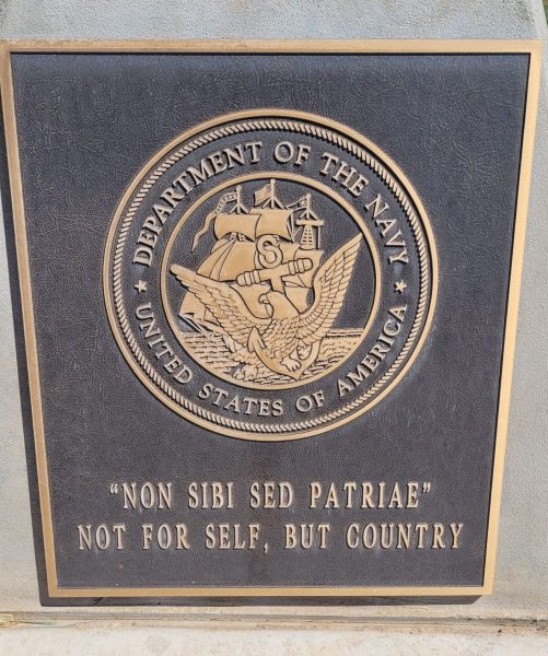 CLOVIS AND CURRY COUNTY NAVAL SERVICE VETERANS MEMORIAL PLAQUE B