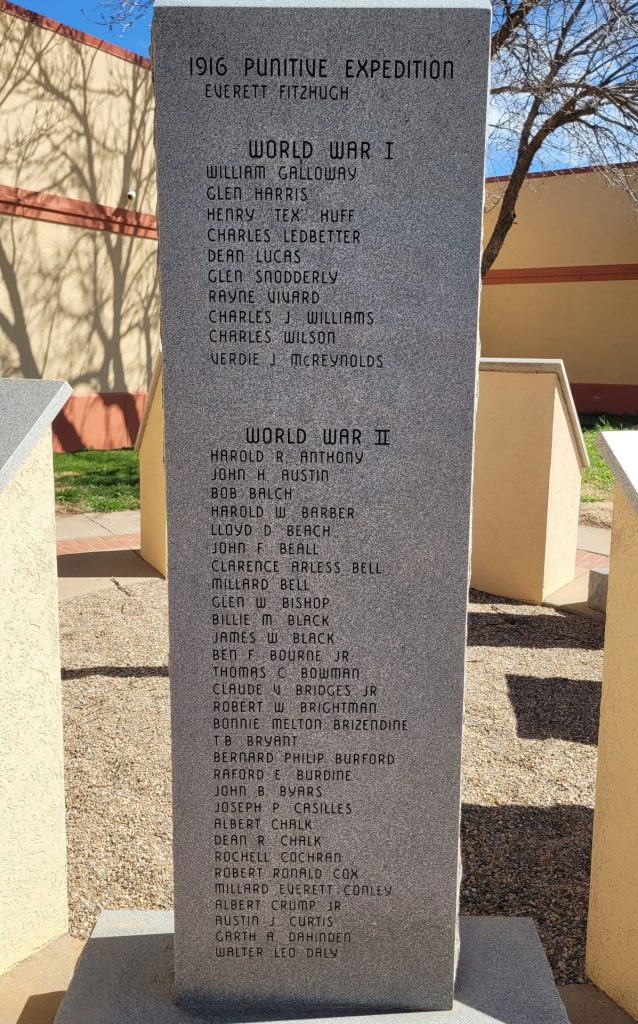 CURRY COUNTY VETERANS MEMORIAL STONE B
