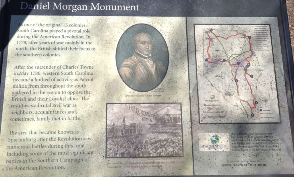 DANIEL MORGAN MONUMENT PANEL