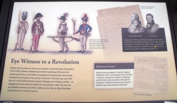 EYE WITNESS TO A REVOLUTION WAR MEMORIAL PANEL