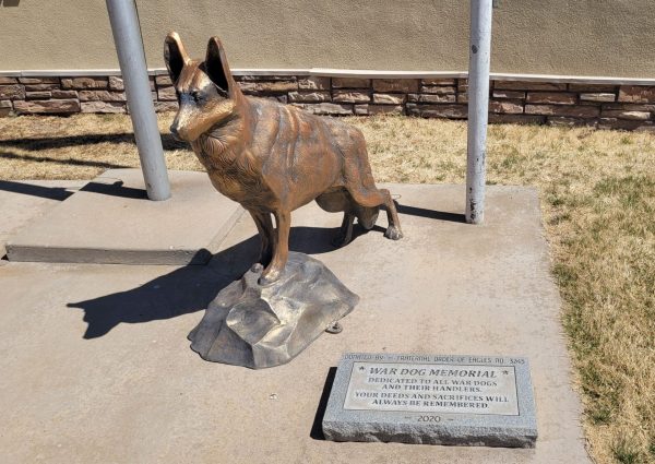 FRATERNAL ORDER OF EAGLES NO. 3245 WAR DOG MEMORIAL