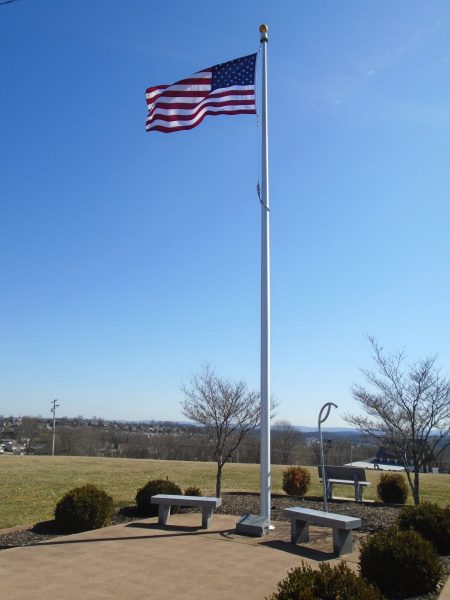 HARROLD ZION LUTHERAN CHURCH VETERANS MEMORIAL FLAGPOLE
