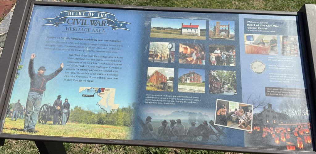 HEART OF THE CIVIL WAR HERITAGE AREA MEMORIAL PANEL