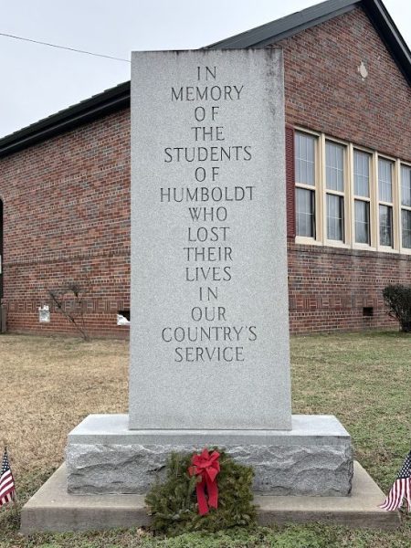 HUMBOLDT STUDENTS SUPREME SACRIFICE WAR MEMORIAL