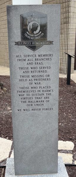 ILLINOIS REMEMBERS POW MIA WAR MEMORIAL