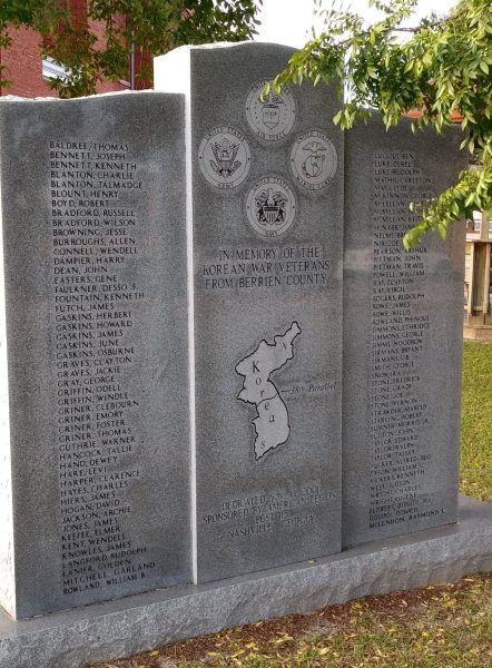 KOREAN WAR VETERANS FROM BERRIEN COUNTY MEMORIAL