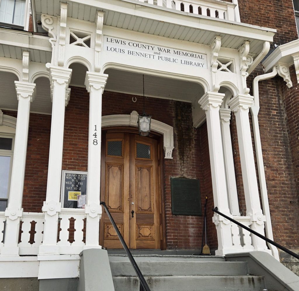 LEWIS COUNTY WAR MEMORIAL AND LOUIS BENNETT PUBLIC LIBRARY MEMORIAL