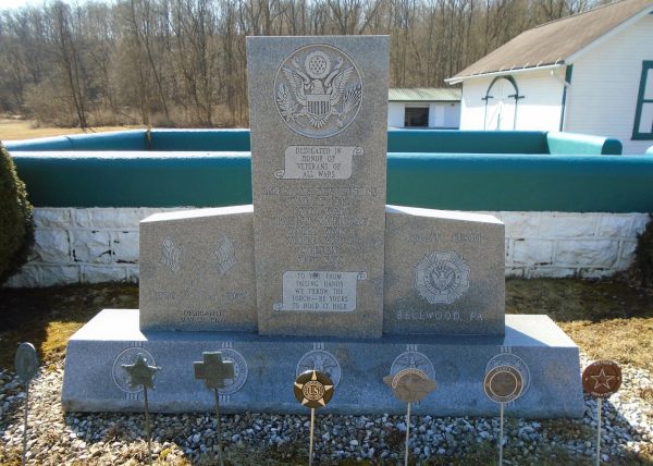 LOGAN VALLEY CEMETERY ALL WARS VETERANS MEMORIAL