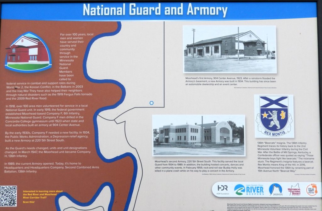 NATIONAL GUARD AND ARMORY WAR MEMORIAL PANEL