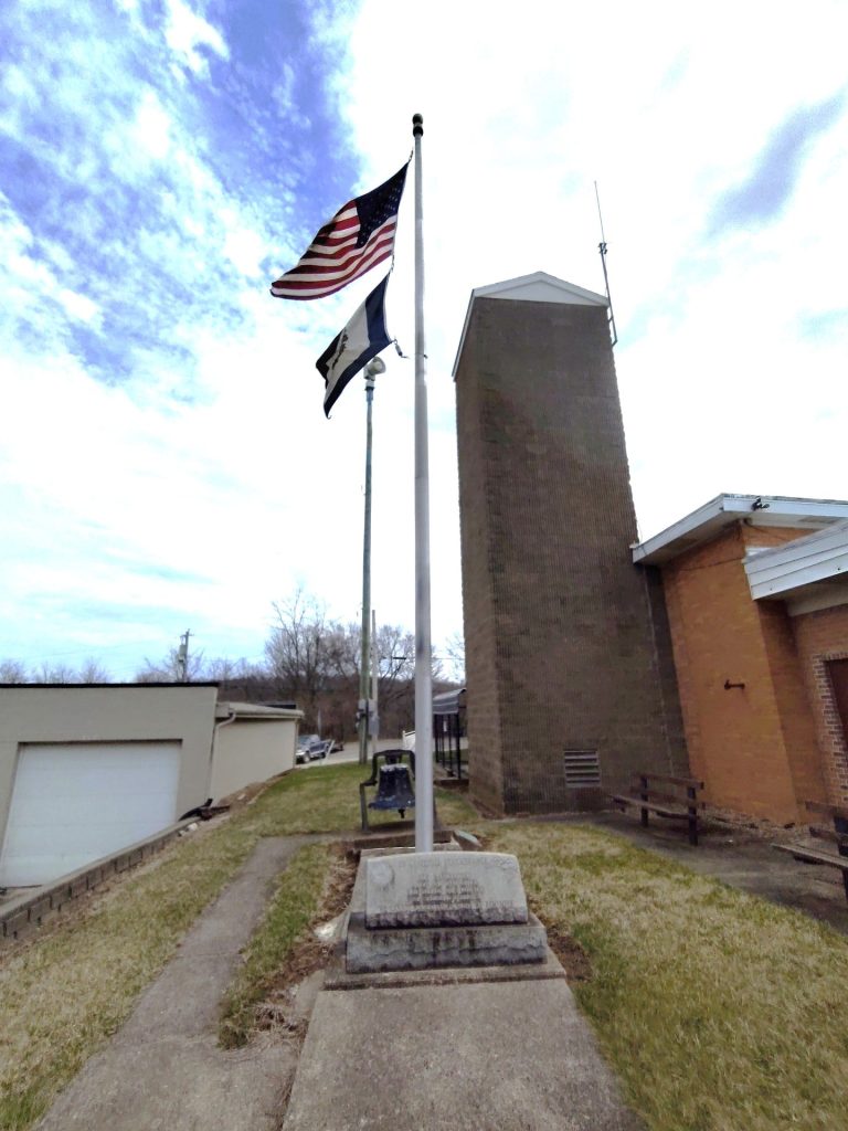 NEW MANCHESTER VETERANS MEMORIAL FLAGPOLE