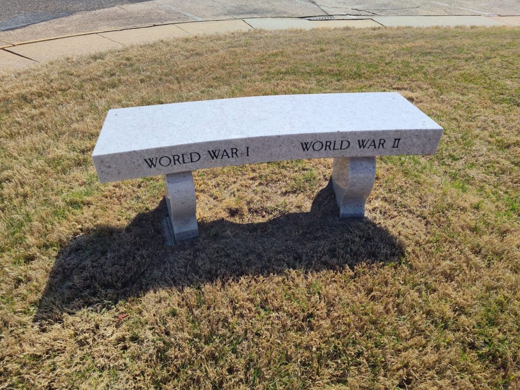 PIKE COUNTY, AL SOLDIERS MEMORIAL BENCH A