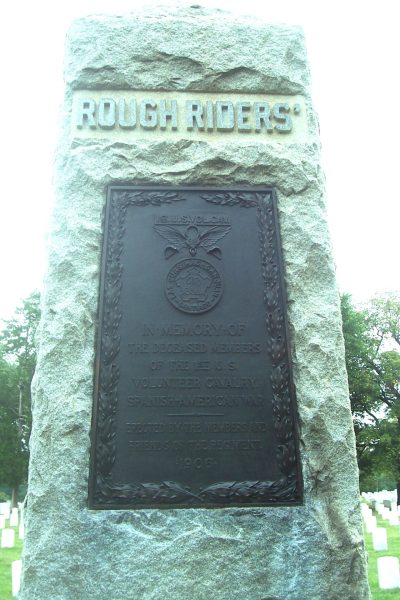 ROUGH RIDERS’ 1ST. U.S. VOL. CAV. WAR MEMORIAL