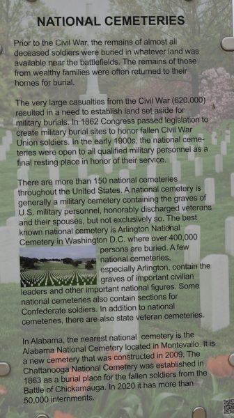 SCOTTSBORO NATIONAL CEMETERIES MEMORIAL PLAQUE