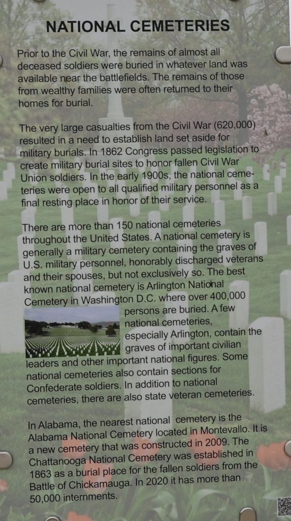 SCOTTSBORO NATIONAL CEMETERIES MEMORIAL PLAQUE