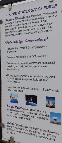 SCOTTSBORO UNITED STATES SPACE FORCE MEMORIAL PLAQUE