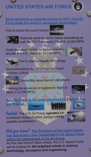 SCOTTSBORO UNITED STATES AIR FORCE MEMORIAL PLAQUE