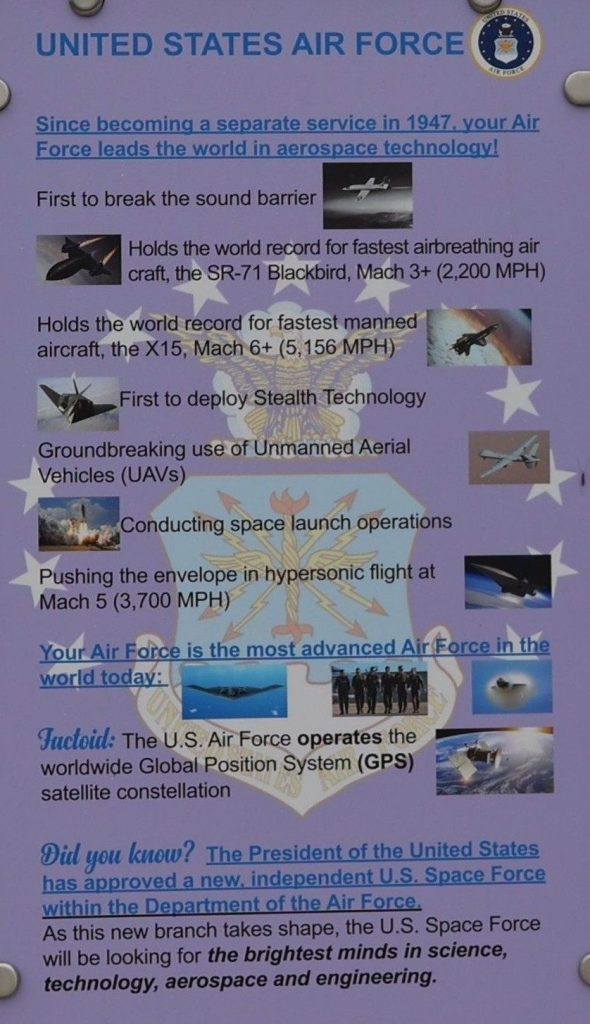 SCOTTSBORO UNITED STATES AIR FORCE MEMORIAL PLAQUE