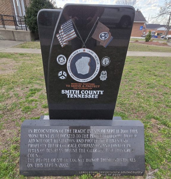 SMITH COUNTY TENNESSEE SEPT. 11, 2001 MEMORIAL