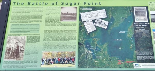 THE BATTLE OF SUGAR POINT MEMORIAL PANEL