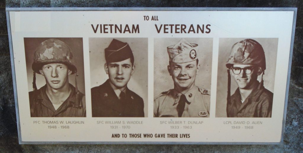 TO ALL VIETNAM VETERANS MEMORIAL