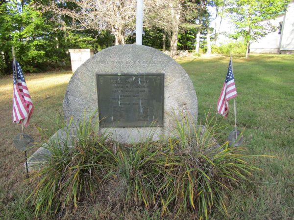 TOWN OF SWEDEN ROLL OF HONOR WAR MEMORIAL