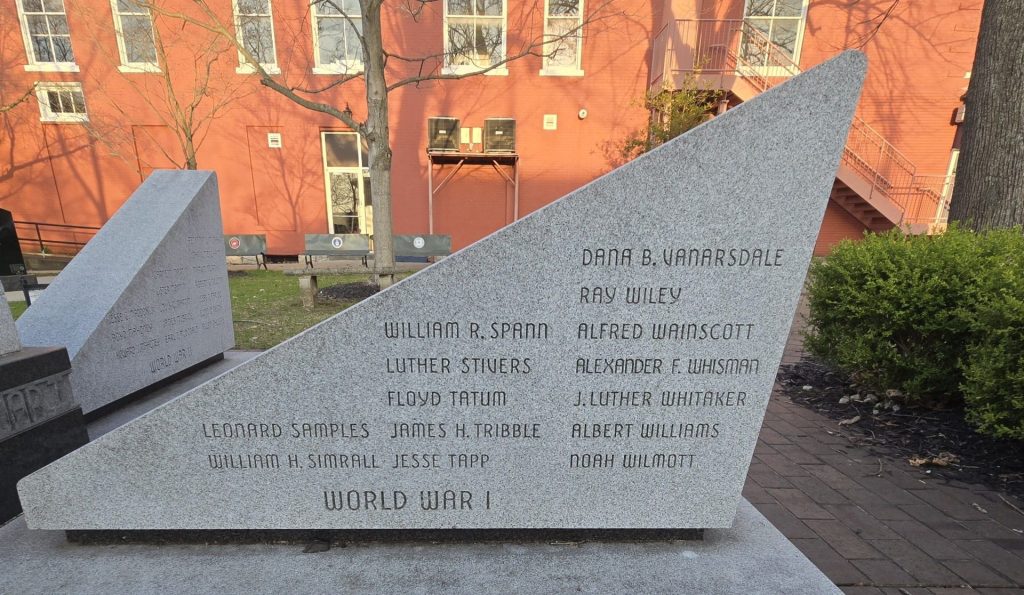 VETERANS MEMORIAL PARK SCULPTURE STONE B