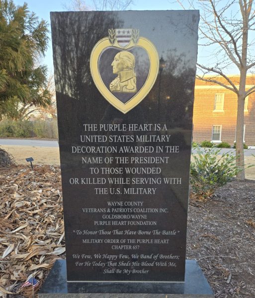 WAYNE COUNTY PURPLE HEART MEMORIAL