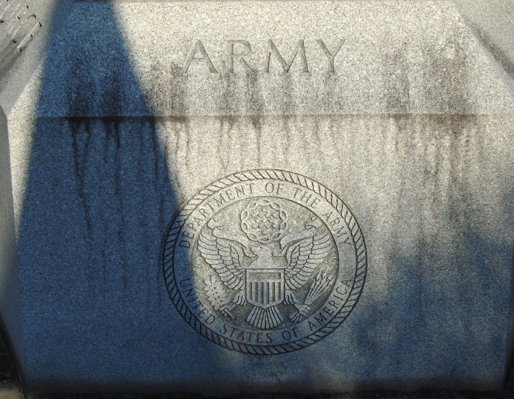 YOUNGSTOWN, PA ARMED FORCES MEMORIAL STONE A