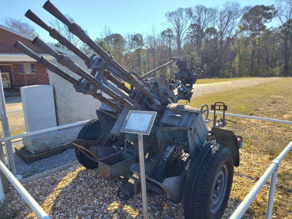 ZPU-4 ANTIAIRCRAFT GUN WAR MEMORIAL