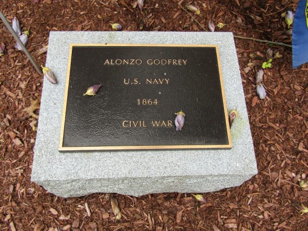 ALONZO GODFREY WAR MEMORIAL PLAQUE