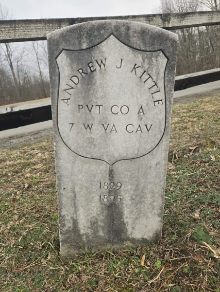 ANDREW J KITTLE WAR MEMORIAL CEMETERY STONE