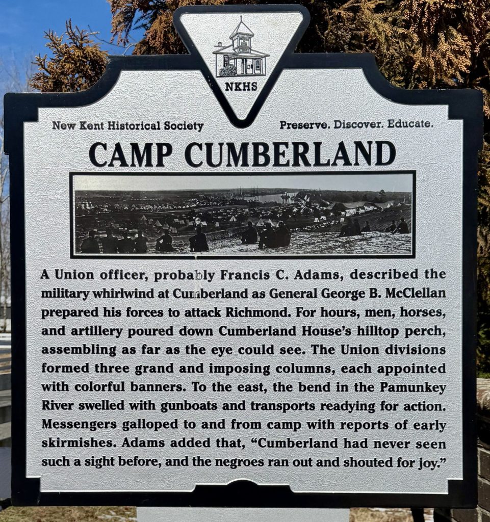 CAMP CUMBERLAND WAR MEMORIAL MARKER