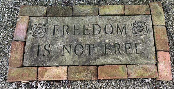 FREEDOM IS NOT FREE MEMORIAL PAVER