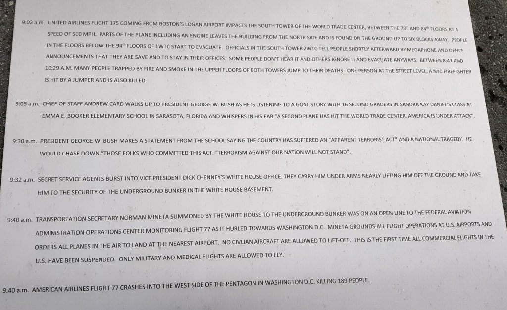 FULTON COUNTY 9-11 MEMORIAL PLAQUE C