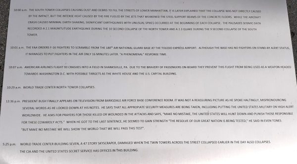 FULTON COUNTY 9-11 MEMORIAL PLAQUE D