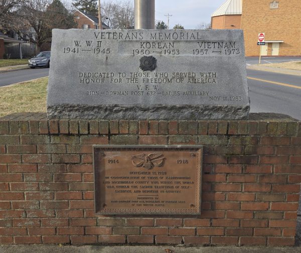 HARRISONBURG AND ROCKINGHAM COUNTY WAR VETERANS MEMORIAL