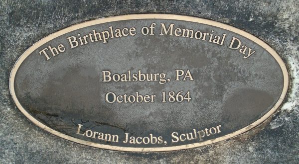 “HONORS TO THE FALLEN” MEMORIAL PLAQUE B