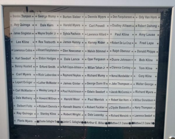 HOYTVILLE VETERANS MEMORIAL PANEL A