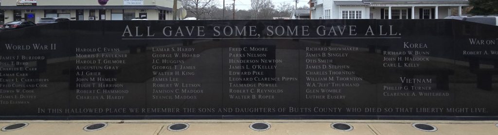 JACKSON VETERANS MEMORIAL PARK SECTION A