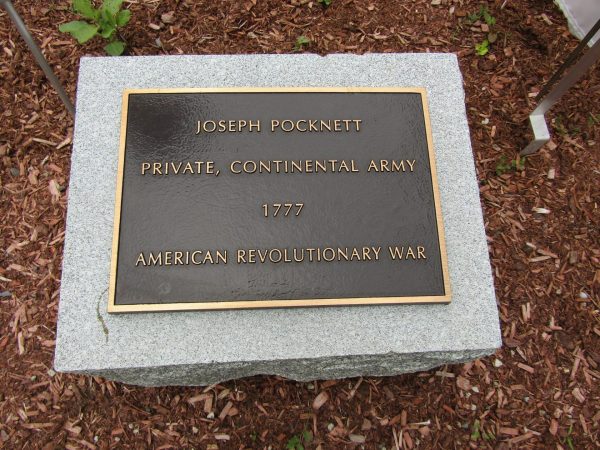 JOSEPH POCKNETT WAR MEMORIAL PLAQUE