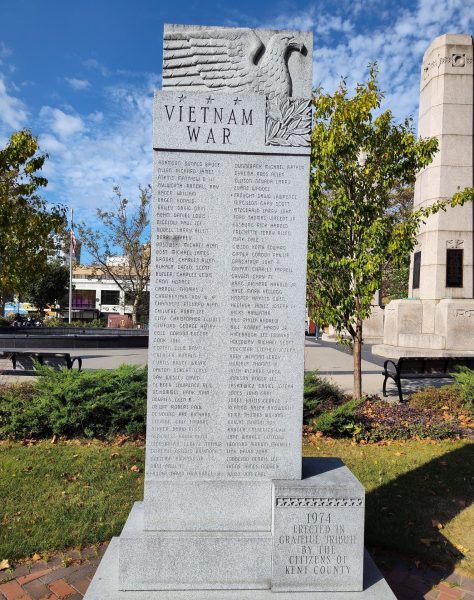 KENT COUNTY VIETNAM WAR MEMORIAL STONE A