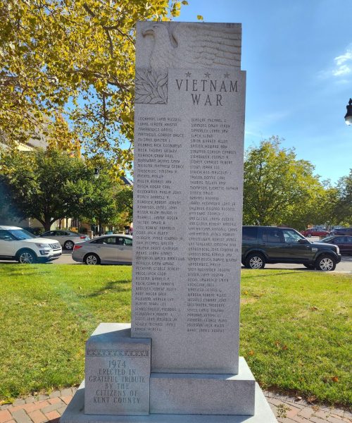 KENT COUNTY VIETNAM WAR MEMORIAL STONE B