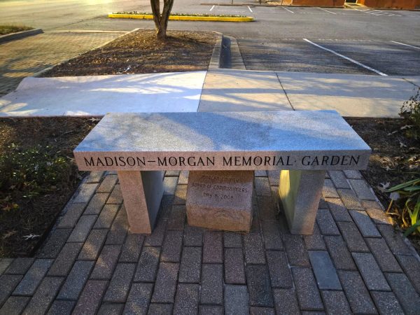 MADISON-MORGAN MEMORIAL GARDEN BENCH