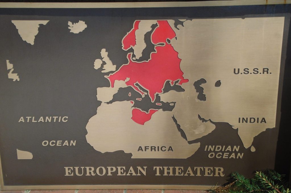 MERCER COUNTY WWII MEMORIAL PLAQUE B