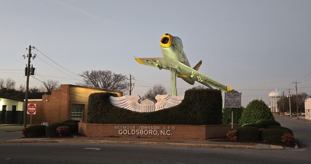 NORTH AMERICAN AVIATION F-86H SABRE MEMORIAL AIRCRAFT